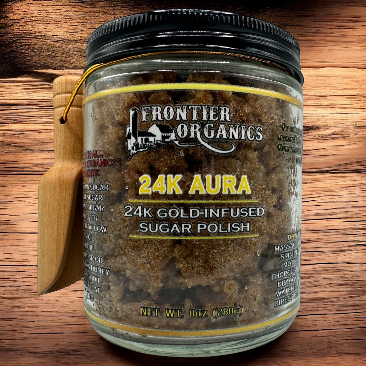 24k Aura - 24k Gold-Infused Sugar Polish