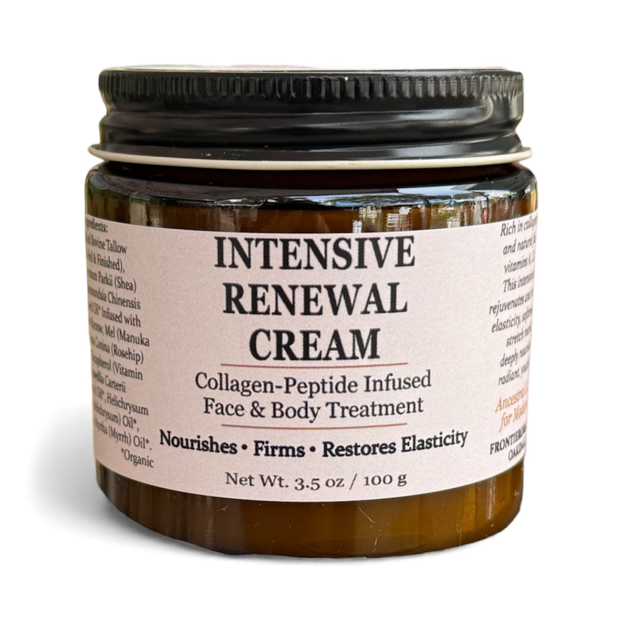 Intensive Renewal Cream – Frontier Organics, LLC