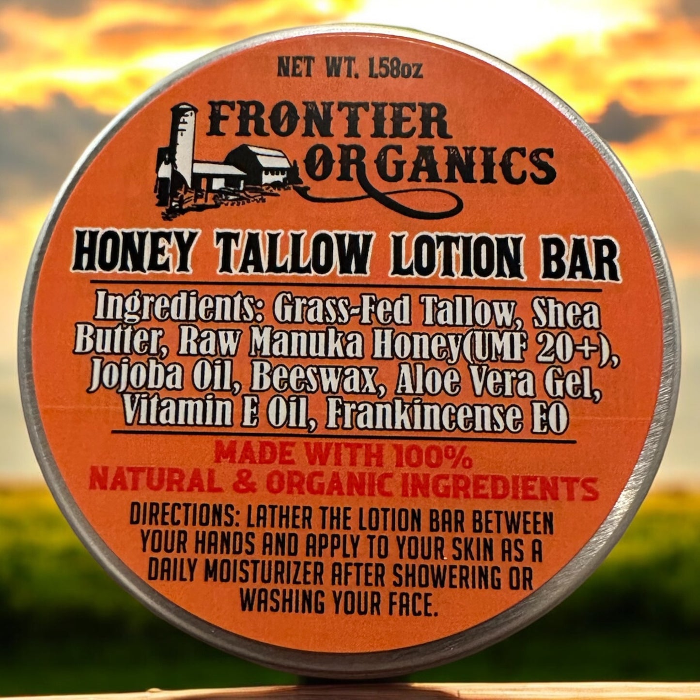 Honey Tallow Lotion Bar