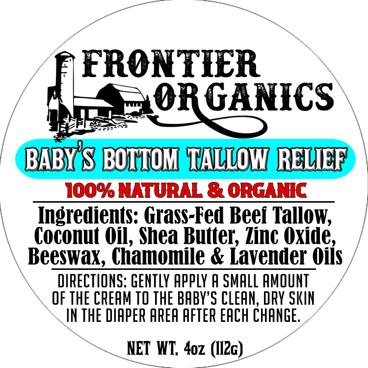 Baby’s Bottom Tallow Relief (4oz)