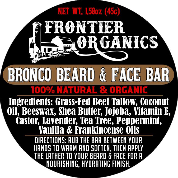 Bronco Beard & Face Moisturizing Bar