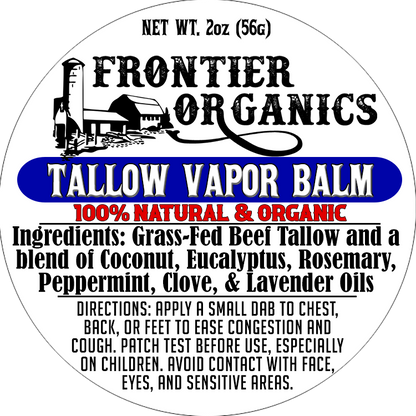 Tallow Vapor Balm