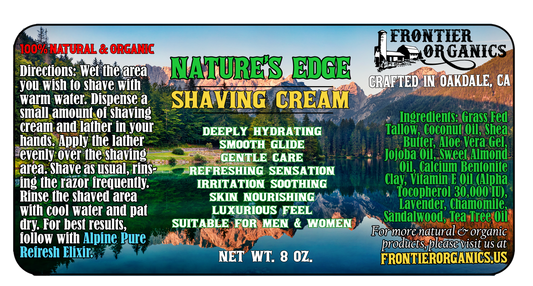 Nature’s Edge Shaving Cream