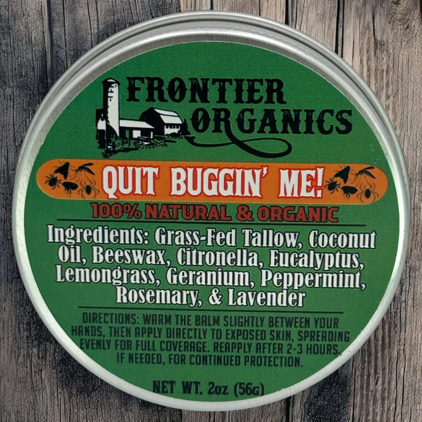 “Quit Buggin’ Me!” Insect Repellant