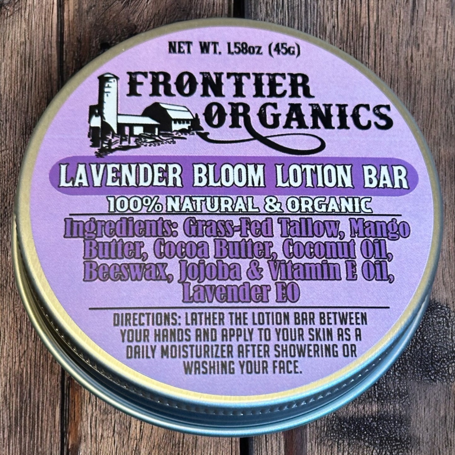 Lavender Bloom Lotion Bar