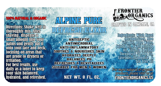 Alpine Pure Refresh Elixir (Aftershave, Toner & Setting Spray)