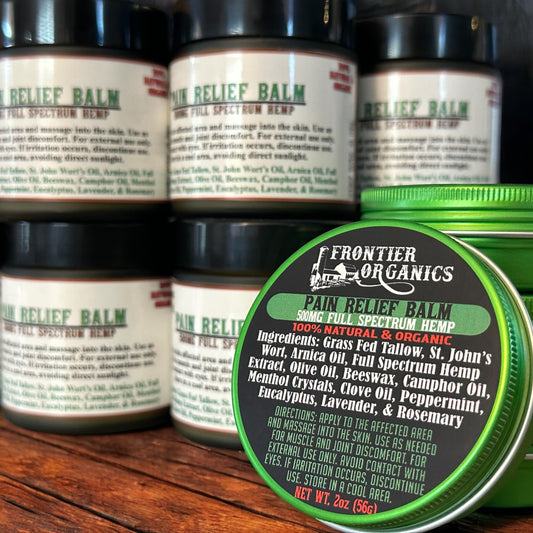 Pain Relief Balm - 2oz Steel Tin