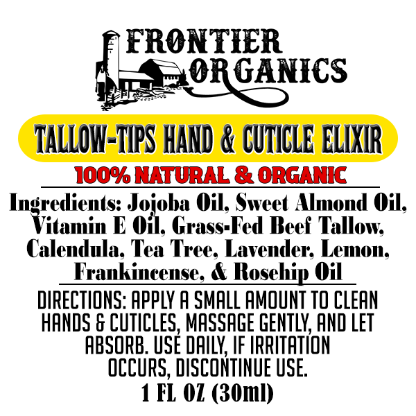 Tallow-Tips Hand & Cuticle Elixir