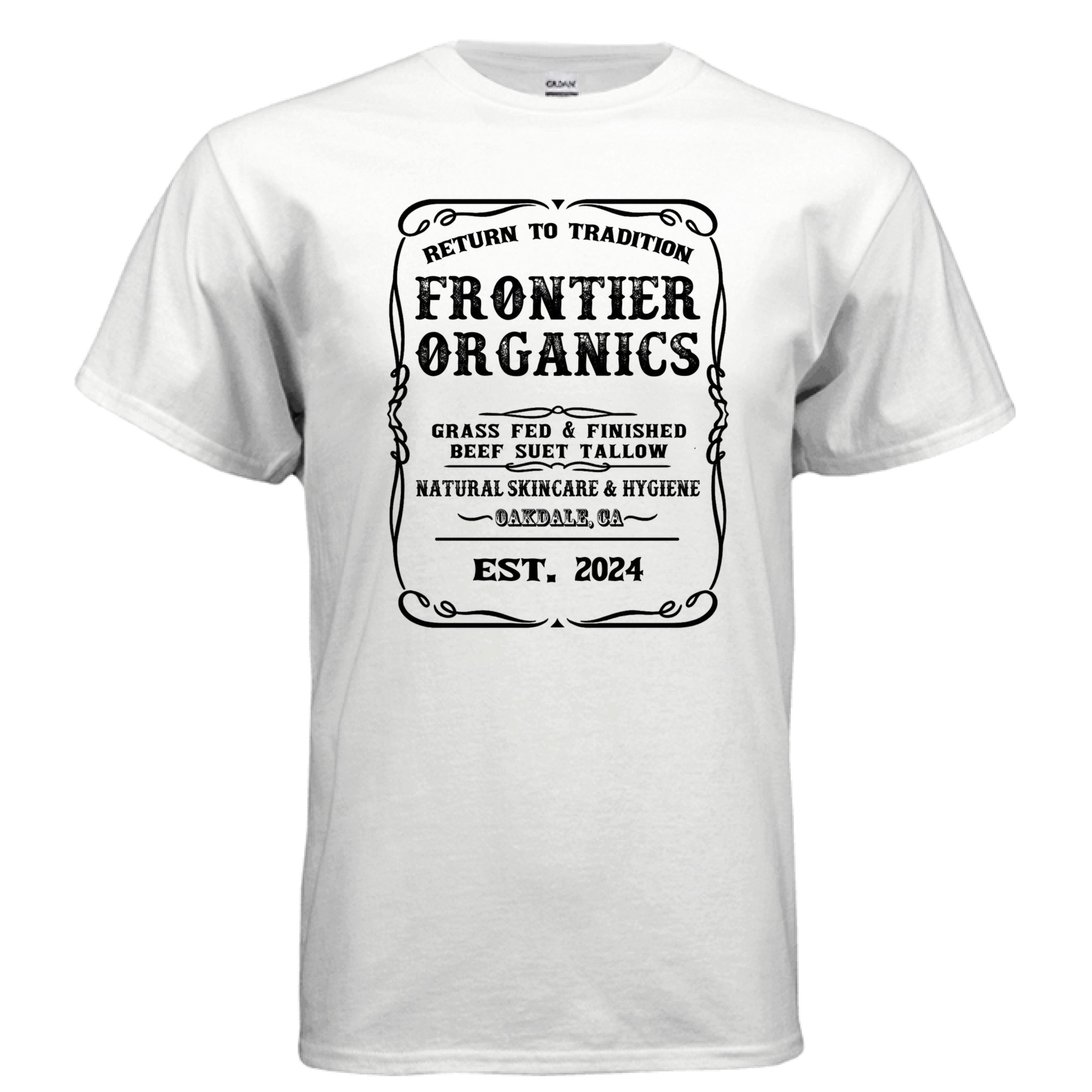 Western Label (Black) – Frontier Organics, LLC